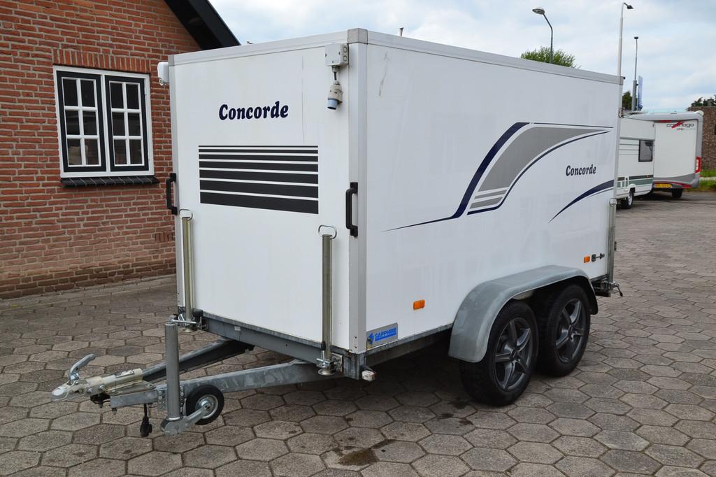 Mini Caravan 300 - Dak airco + verwaming - Vastbed - Licht +, Bedrijf, Tot 500 kg, Overige merken