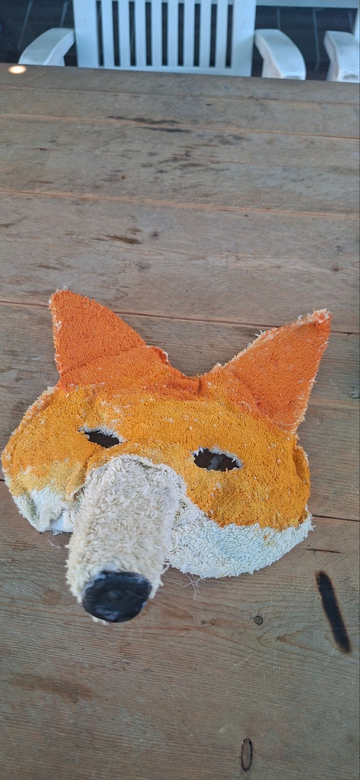 Vossenmasker voor Carnaval of Verkleedpartij, Ophalen, Gebruikt, Accessoires