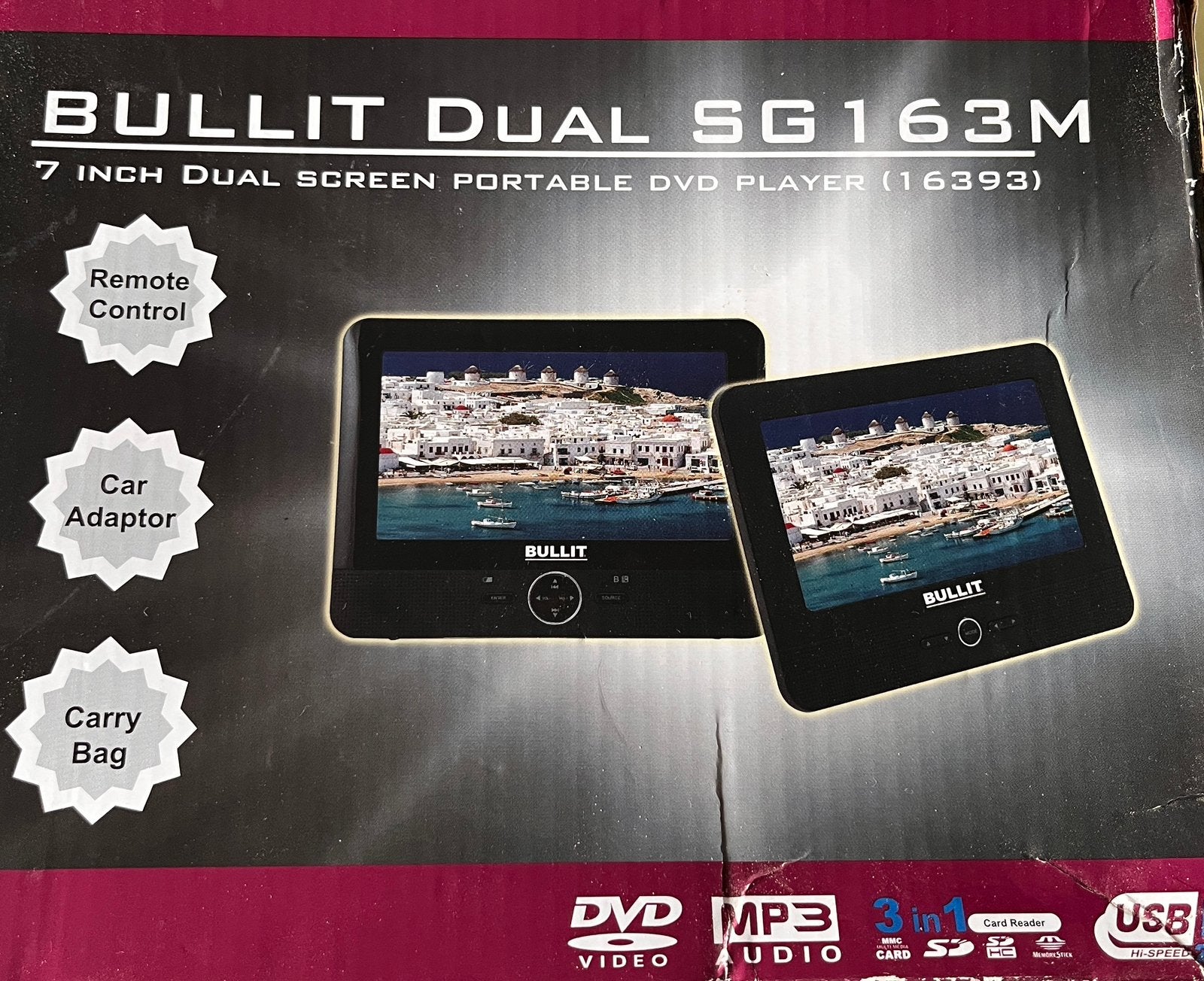 Dual screen 7inch, Draagbaar, Ophalen of Verzenden, Zo goed als nieuw, Overige merken