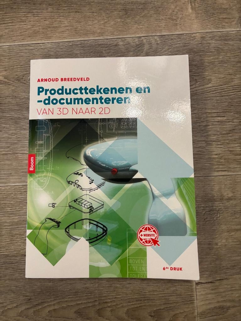 Product tekenen boek engineering HBO, Boeken, Boom, Zo goed als nieuw, Beta, HBO