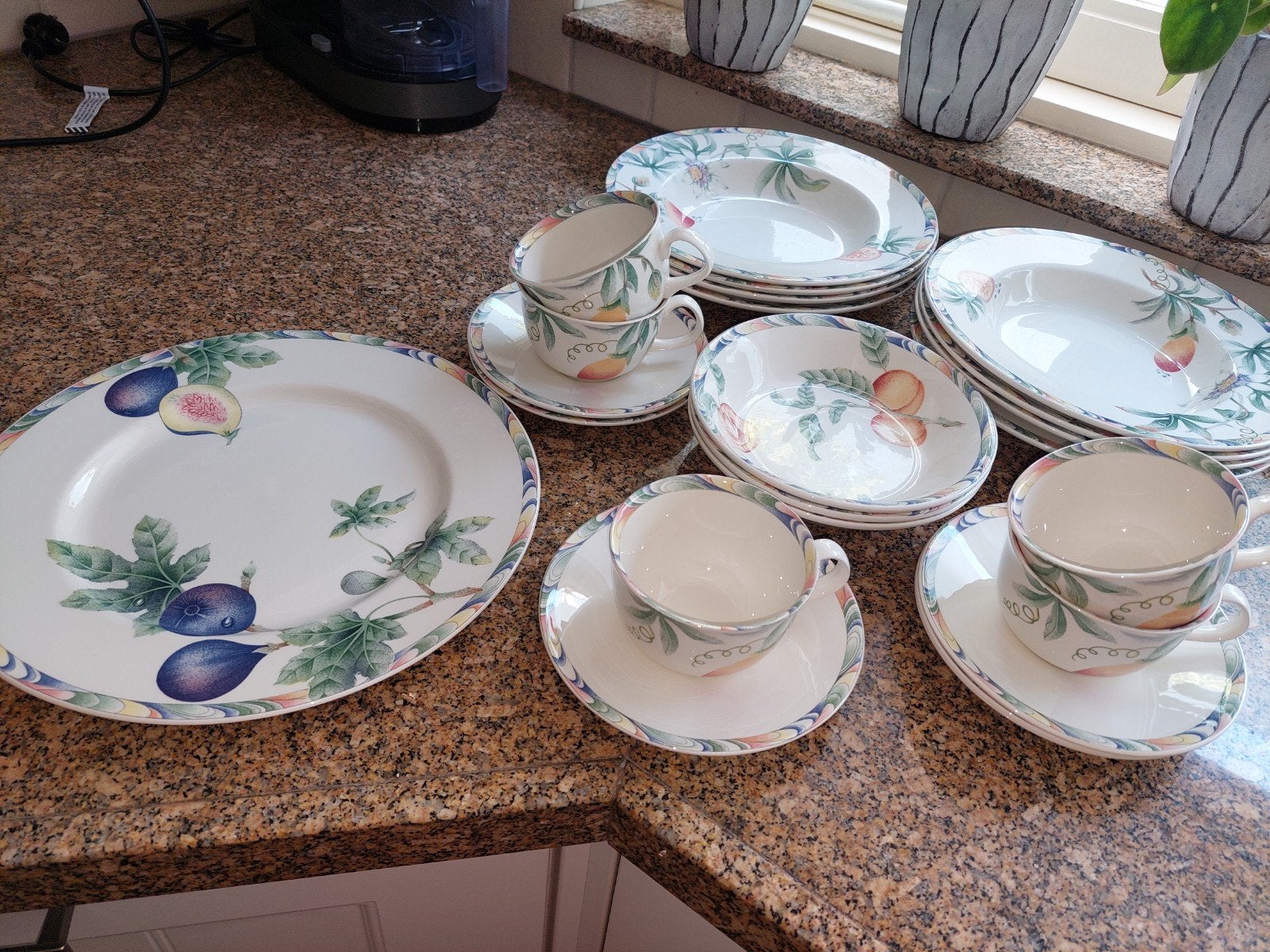 Engels servies, Barratts naturelle, Ophalen
