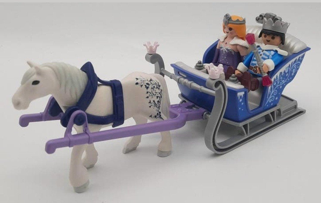 Playmobil 9474 Magic Koninklijk paar in Koets, Kinderen en Baby's, Speelgoed | Playmobil, Zo goed als nieuw, Ophalen of Verzenden
