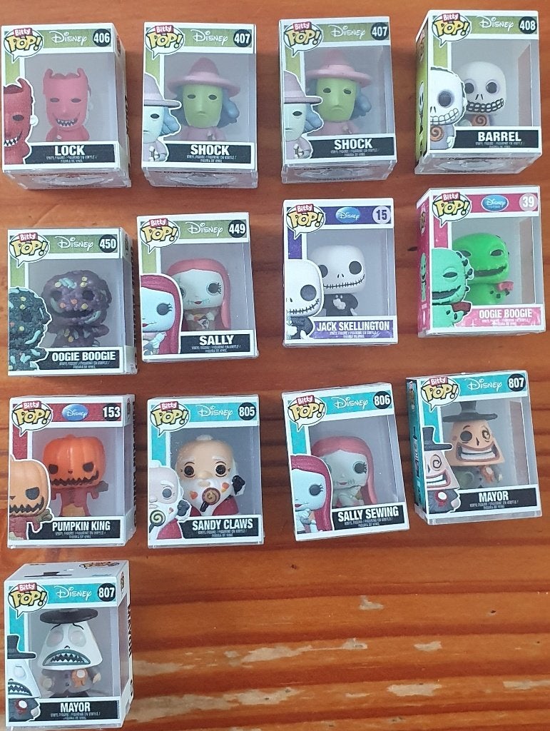Funko bitty pop The Nightmare Before Christmas figuren, Ophalen of Verzenden, Nieuw