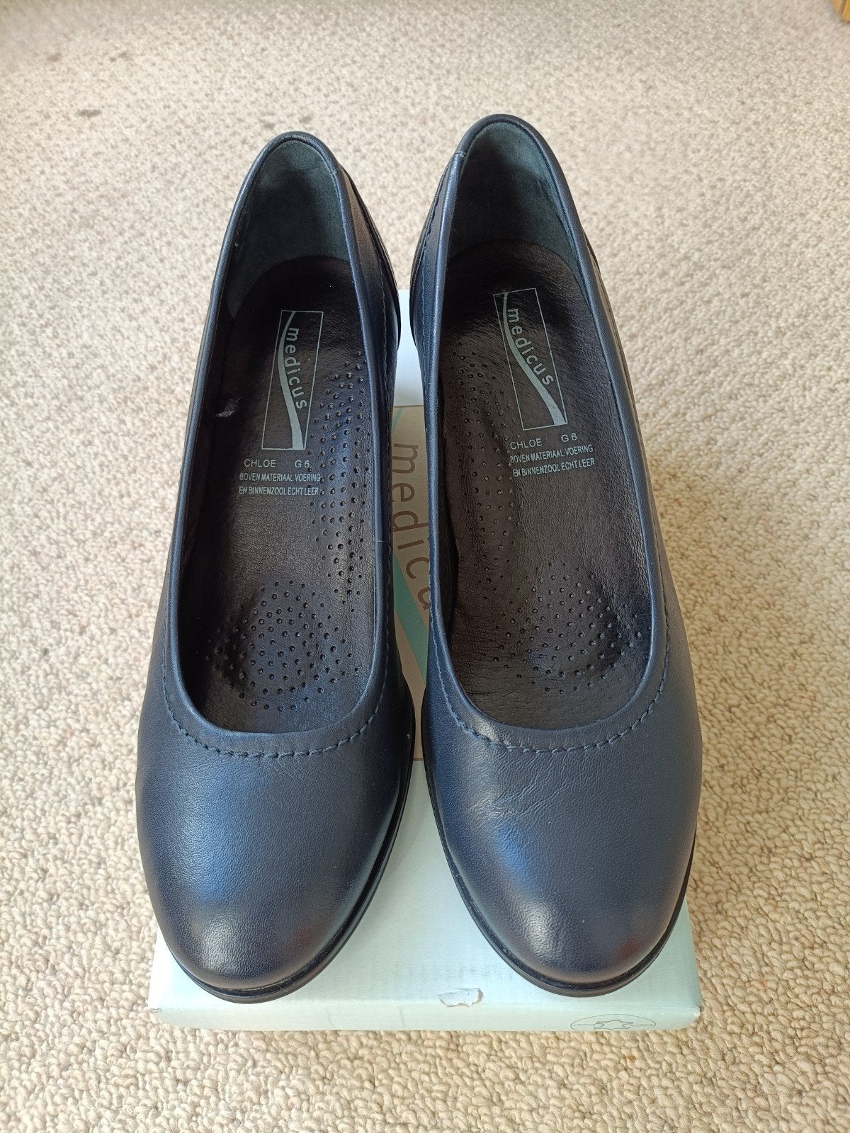 Schoenen Medicus maat 39, Schoenen met lage hakken, Medicus, Blauw, Ophalen of Verzenden