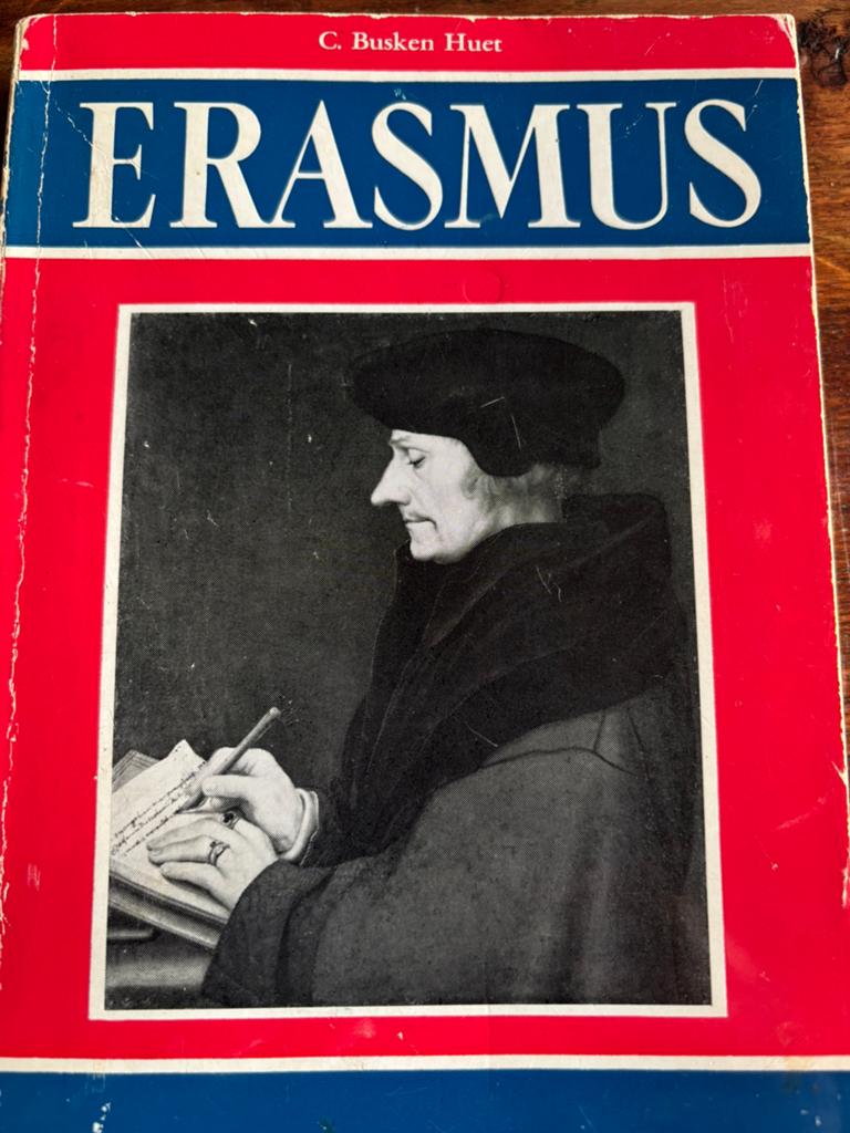 ERASMUS MET RUIM 60 ILLUSTRATIES ( zie foto’s)  Busken Huet, Ophalen of Verzenden, Gelezen, Wijsbegeerte of Ethiek