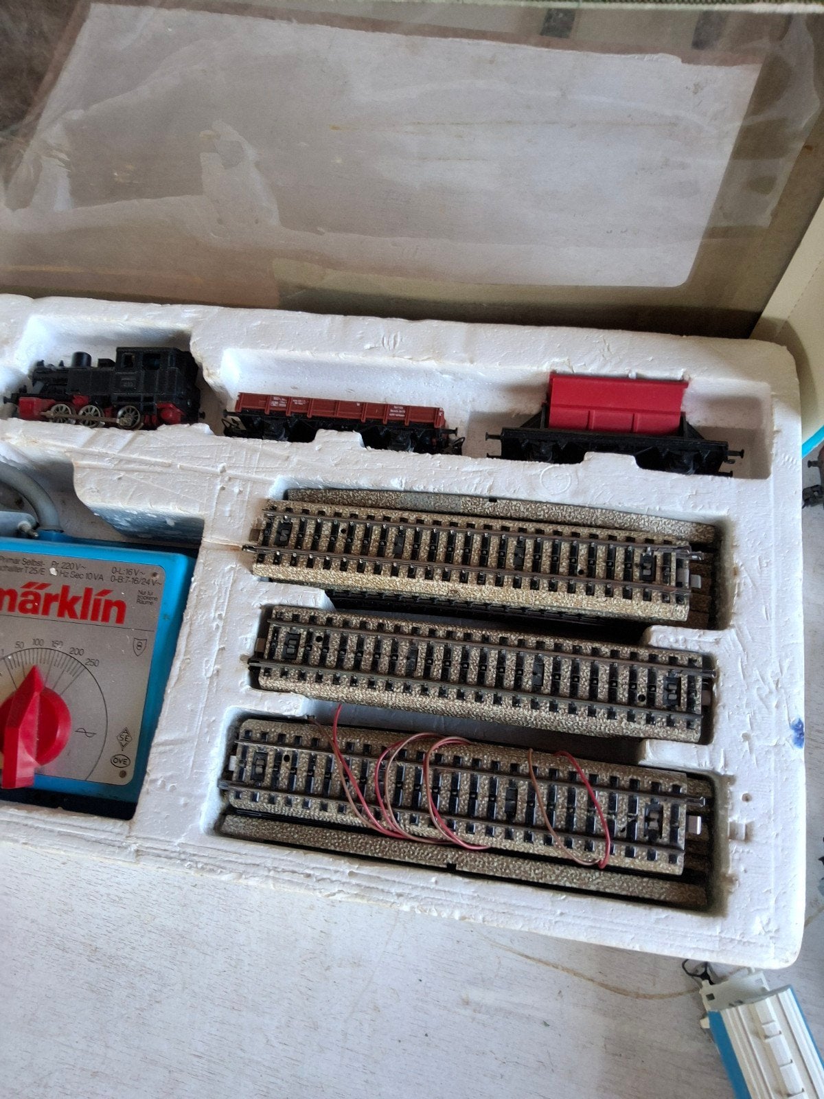 Marklin H0 treinset met veel extra's, loks- rails-wissels., Wisselstroom, Analoog, Ophalen of Verzenden, Märklin