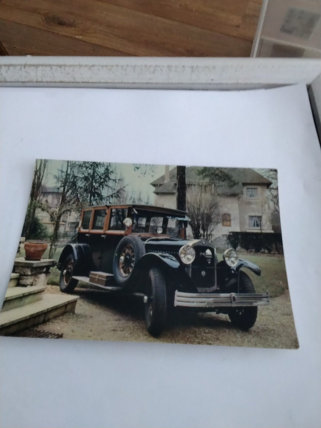 Oude ansichtkaart De Dion Bouton 1927 Limousine, Ophalen of Verzenden, 1960 tot 1980, Gelopen