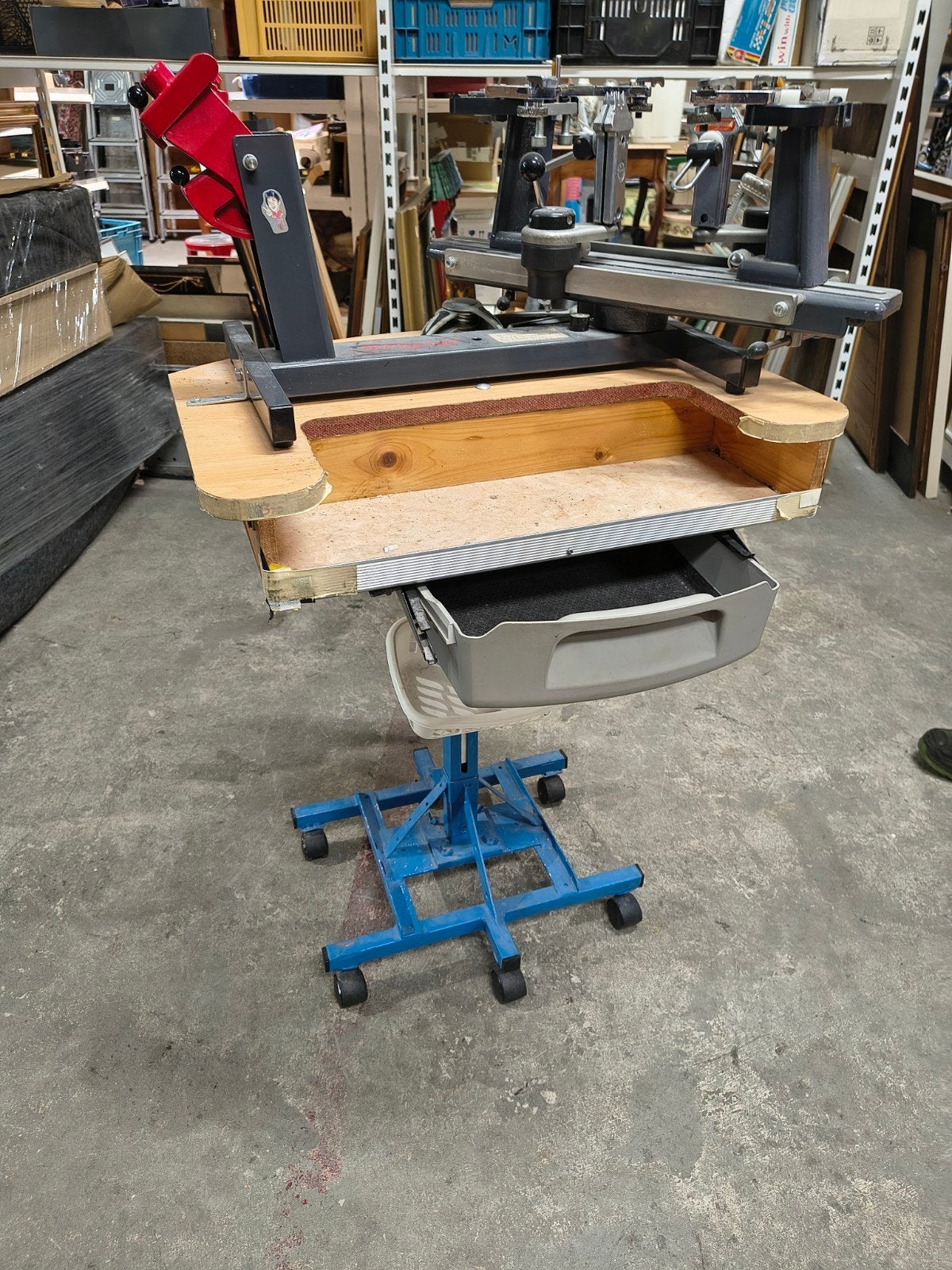 Stringway bespanmachine, Ophalen, Gebruikt, ., M