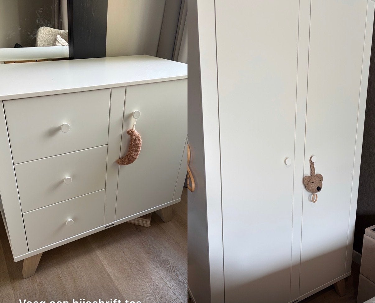 Kidsmill Lars/Fynn Commode en Kast - Wit, Ophalen, 50 tot 70 cm, Zo goed als nieuw, 75 tot 100 cm