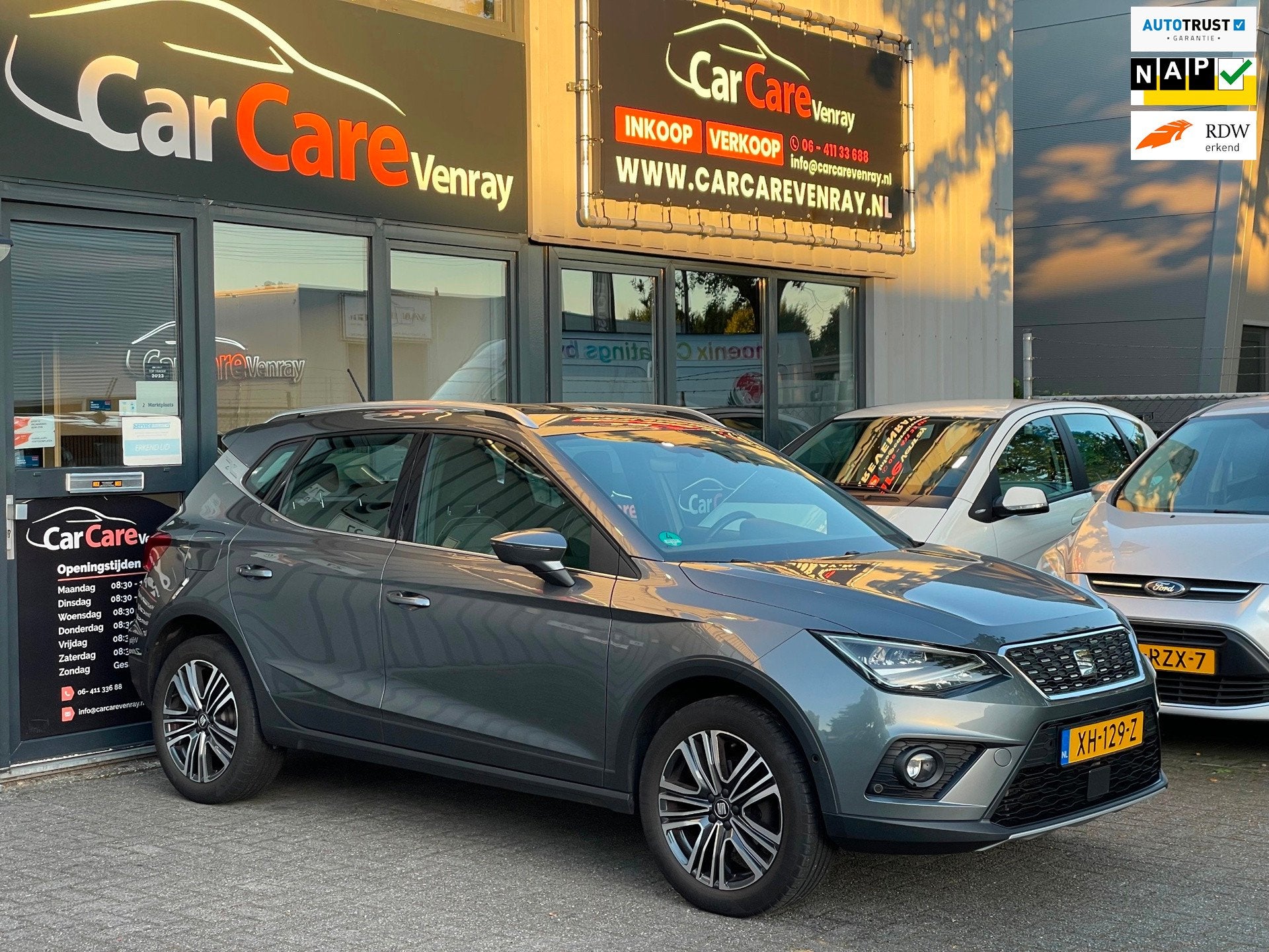 Seat Arona 1.0 TSI Xcellence APK10-2028 NAP CRUISECONTROLE A, Auto's, Voorwielaandrijving, Dealer onderhouden, Stof, Gebruikt