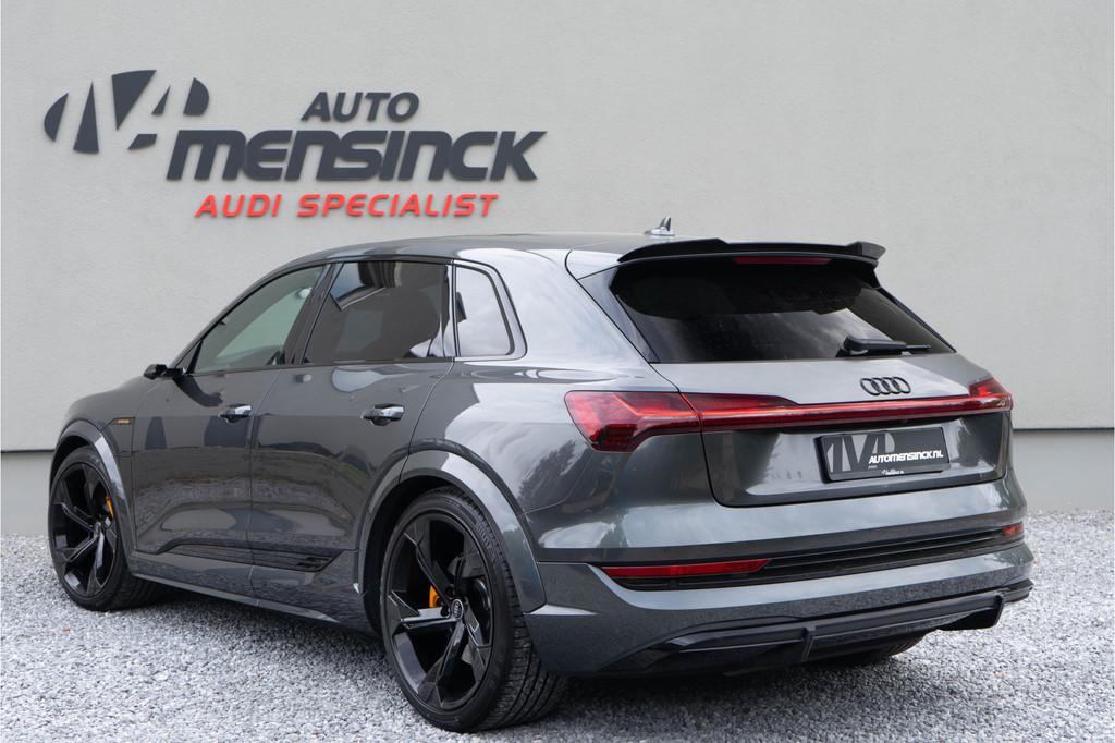 Audi e-tron S Quattro 371kW / Luchtvering/ Standkachel/ Pano, Auto's, Automaat, Zwart, Vierwielaandrijving, 555 min