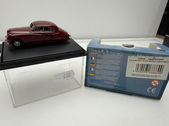 Oxford Jaguar Mk IV modelauto 1/87, Auto, Nietvermeld@example.invalid, Ophalen of Verzenden, Niet vermeld op de verpakking