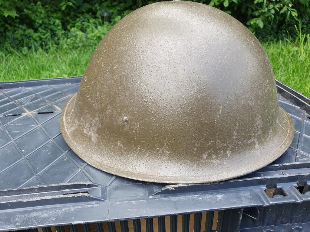 Britse mk3 helm., Ophalen of Verzenden, Landmacht, Engeland, Helm of Baret