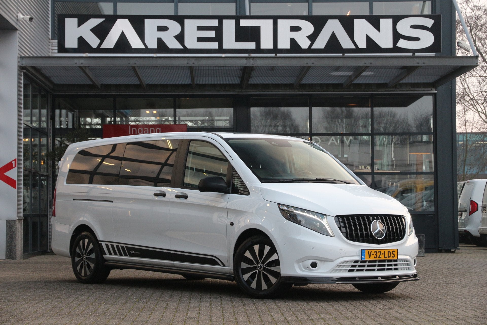 Mercedes-Benz Vito 119 CDI | Aut. | Extra lang | Standkachel, Auto's, Achterwielaandrijving, Gebruikt, Zwart, 2000 kg