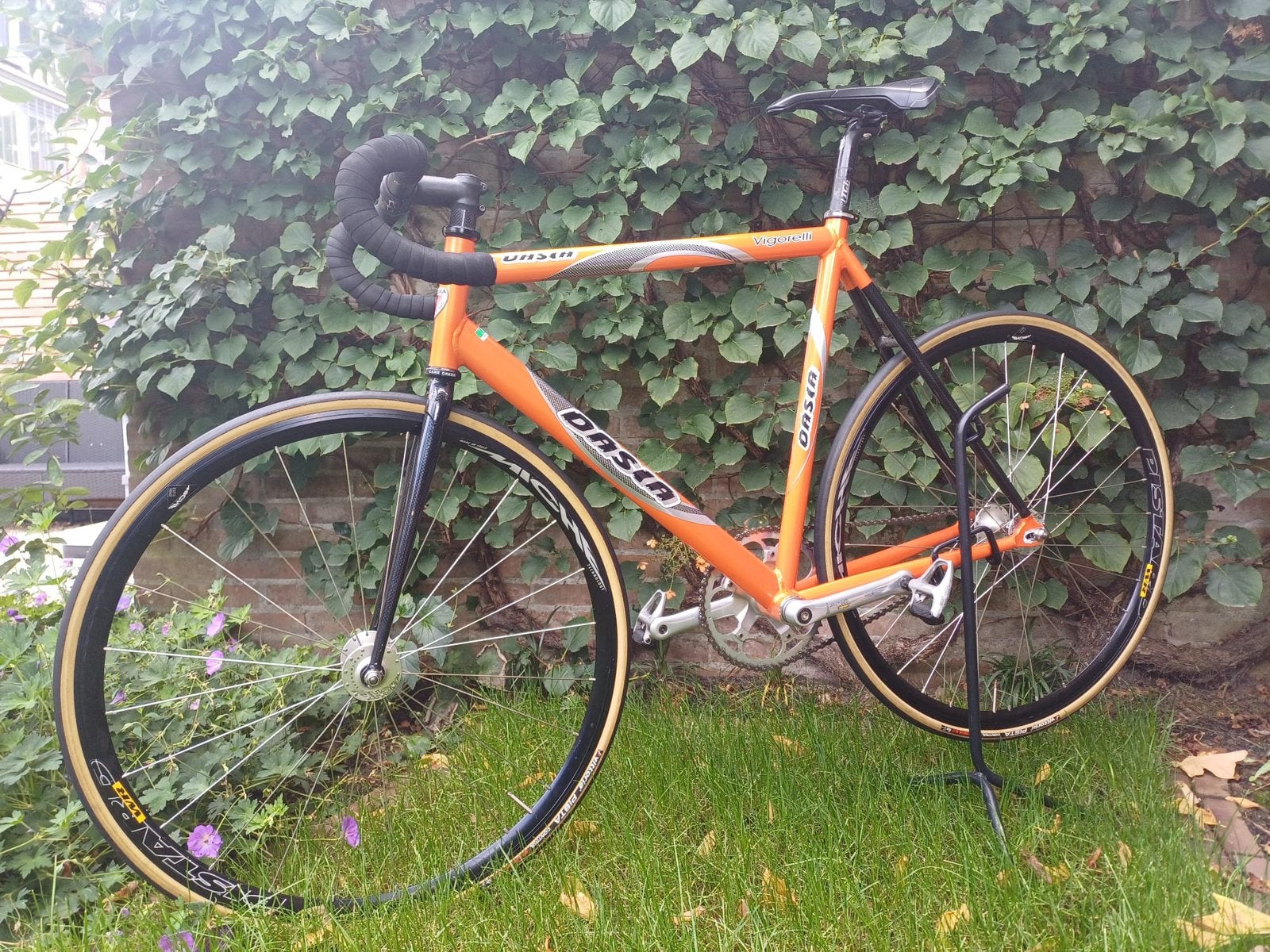 Baanfiets fixie dasia vigorelli, Fietsen en Brommers, Minder dan 10 versnellingen, Gebruikt, Aluminium, 53 tot 57 cm