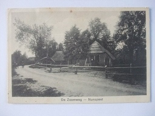 P310 Nunspeet - de Zoomweg, Verzamelen, Verzenden, 1920 tot 1940, Gelopen, Gelderland
