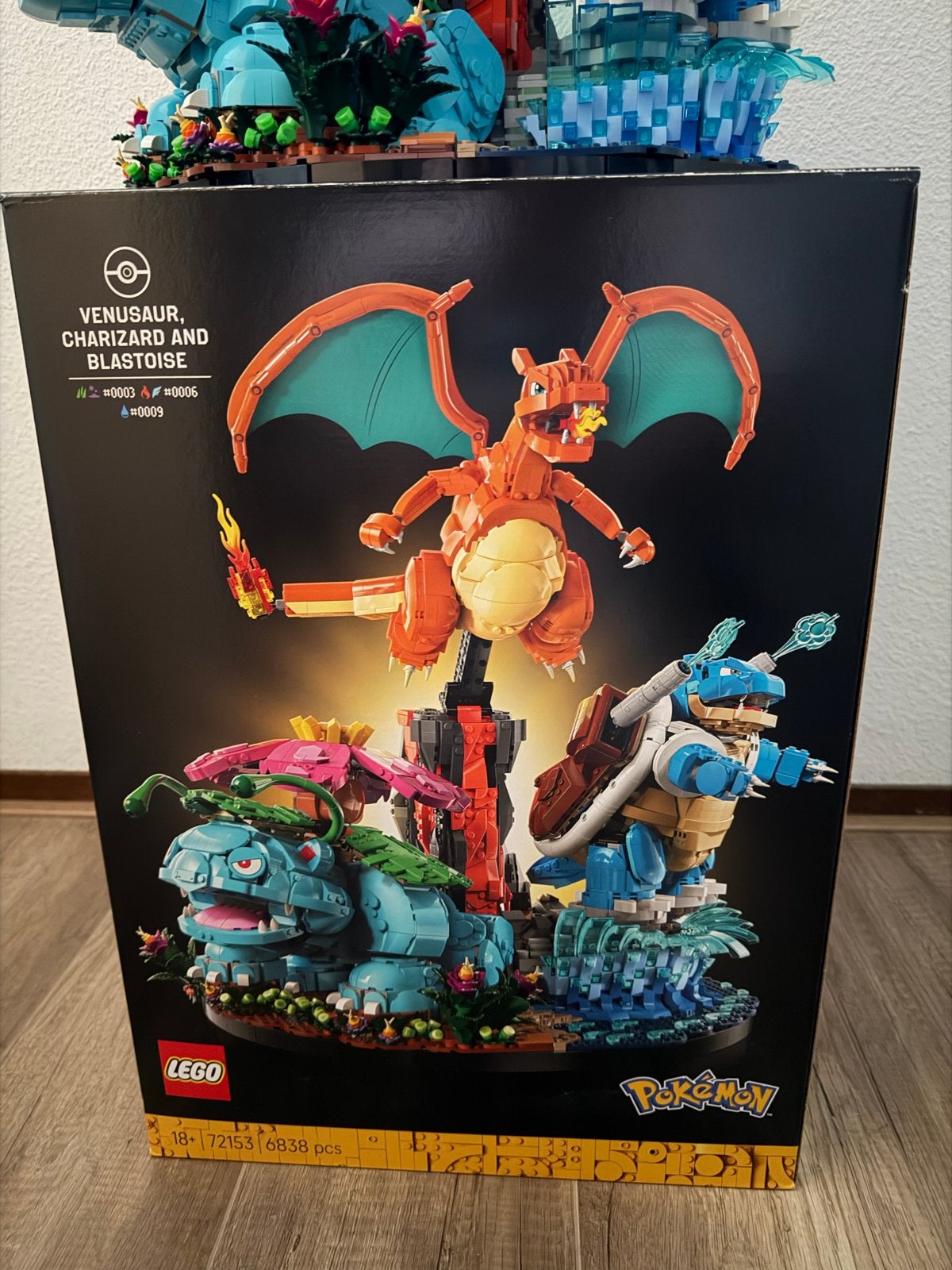 LEGO Pokémon Venusaur, Charizard & Blastoise Set, Verzamelen, Ophalen of Verzenden, Zo goed als nieuw