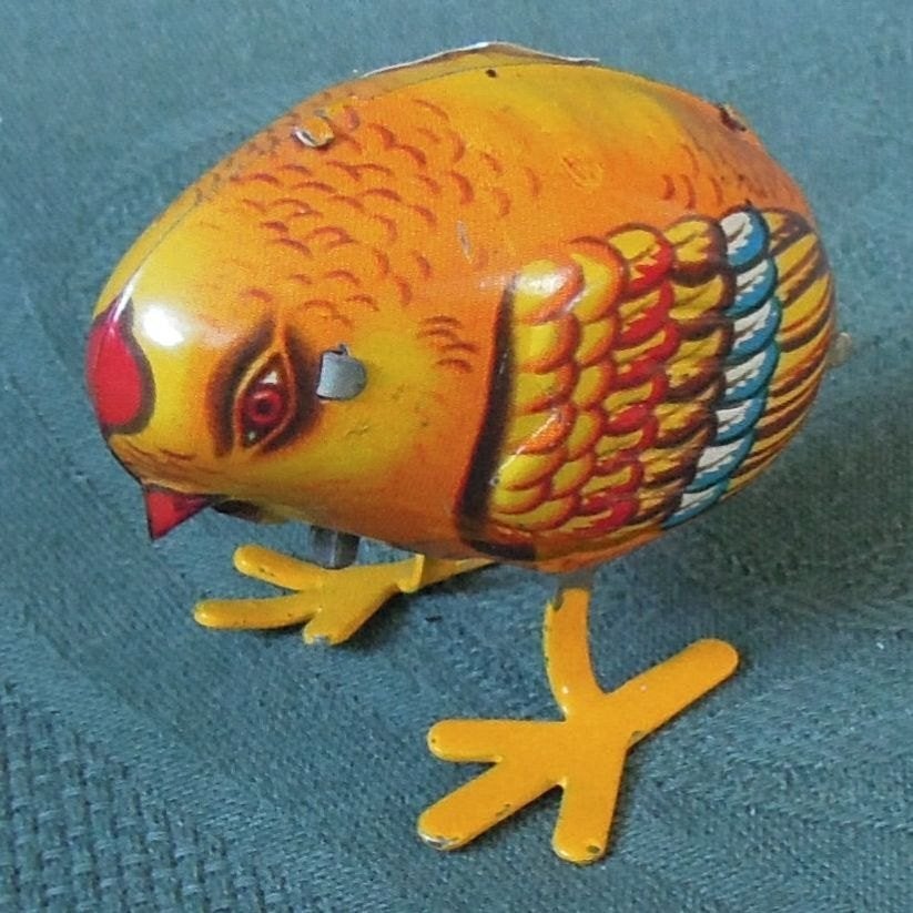 Nr Z600: Hippend blikken kuiken, Ophalen of Verzenden