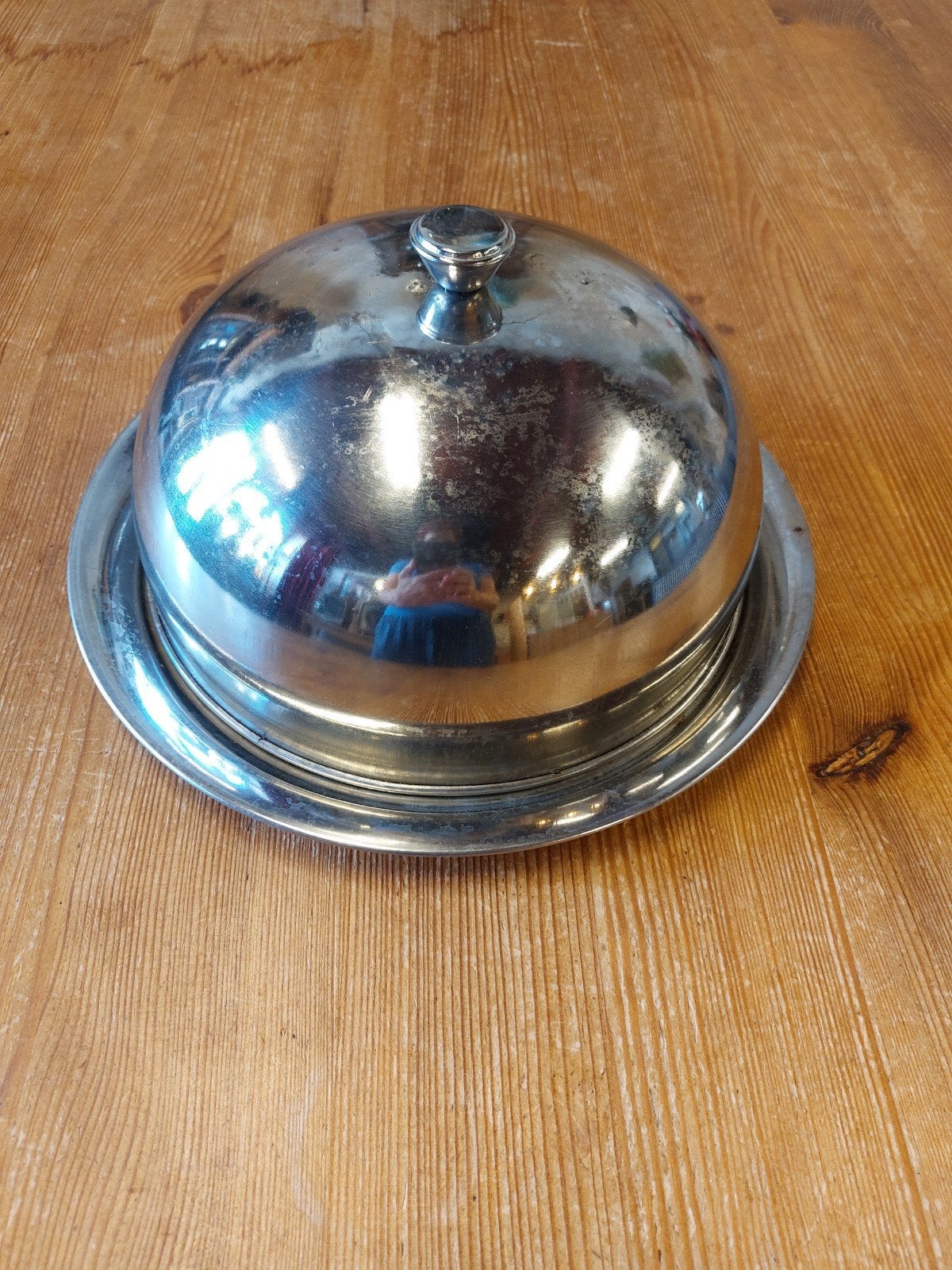 serveerschaal met deksel, cloche, Antiek en Kunst, Ophalen of Verzenden