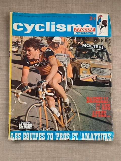22 L'Equipe Cyclisme Magazine 1970 - 1977, Ophalen of Verzenden, Gebruikt, Overige sporten, Boek of Tijdschrift