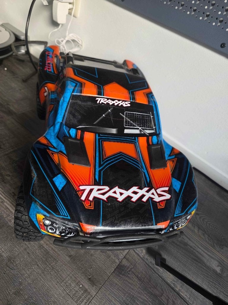 Traxxas Slash 4x4 RC Auto Offroad, Elektro, Gebruikt, Verzenden, Auto offroad