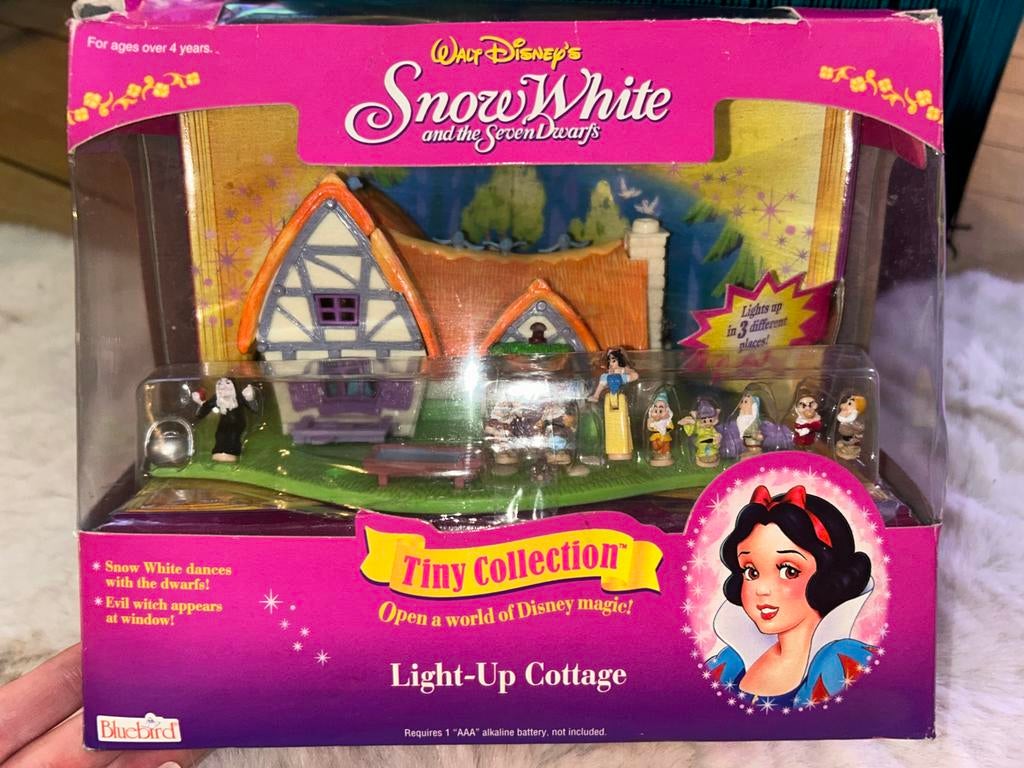 Disney Sneeuwwitje Tiny Collection Lichtgevend Huisje, Ophalen of Verzenden, Nieuw, Meisje