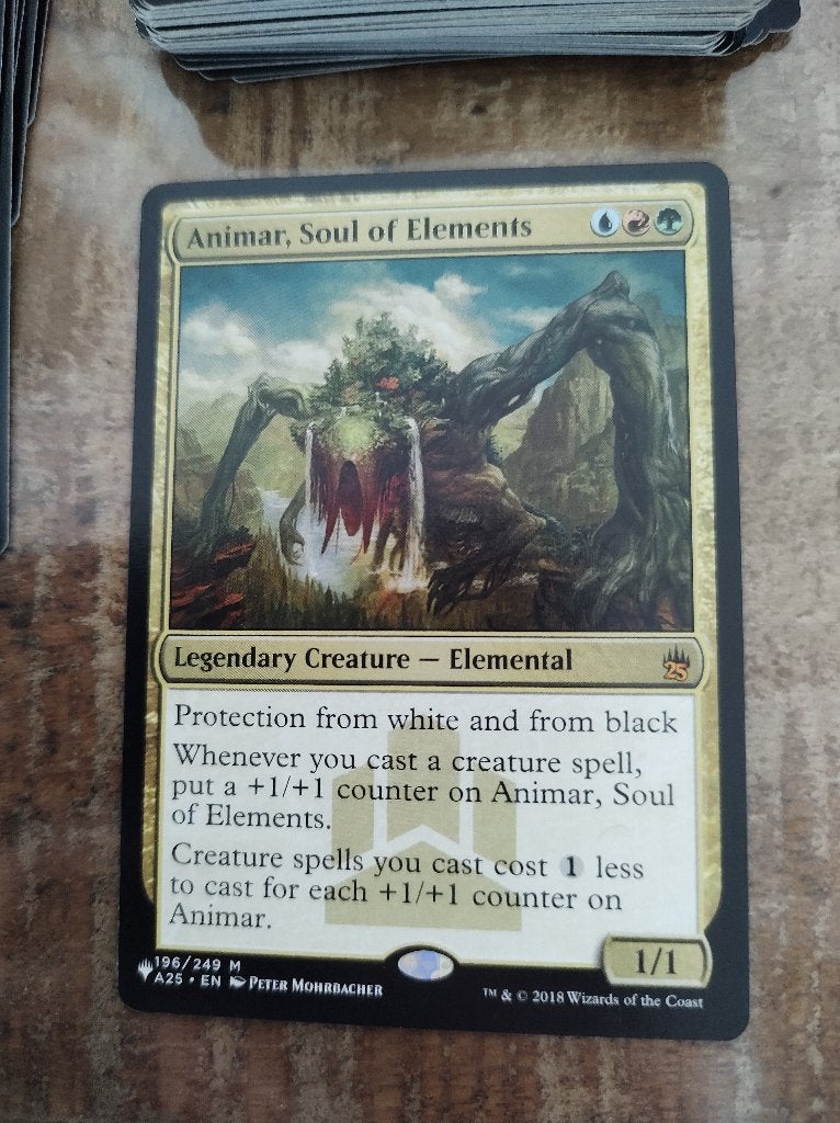 Animar, Soul of Elements commander deck, Hobby en Vrije tijd, Verzamelkaartspellen | Magic the Gathering, Ophalen of Verzenden