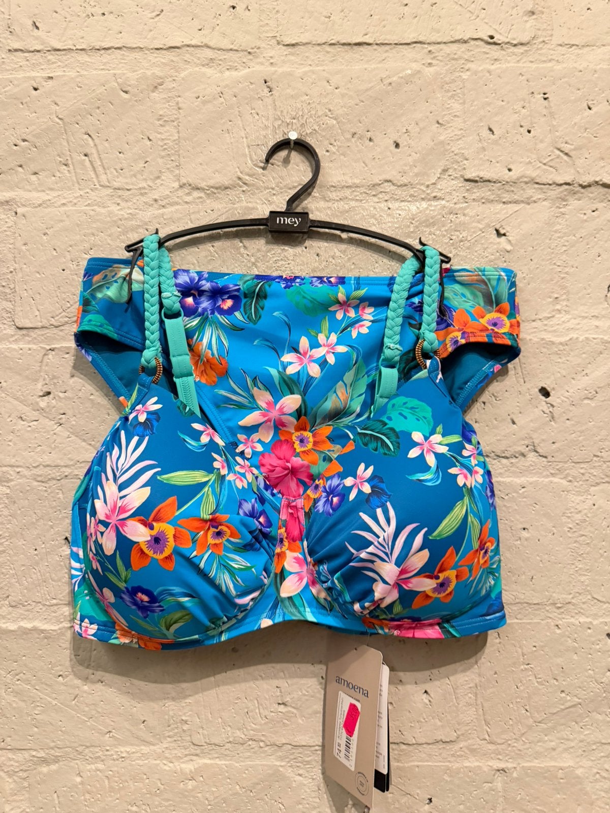 Amoena bikini 80D/ 40D slip 38 NIEUW!! Nu €45, Ophalen of Verzenden, Nieuw, Blauw, Bikini