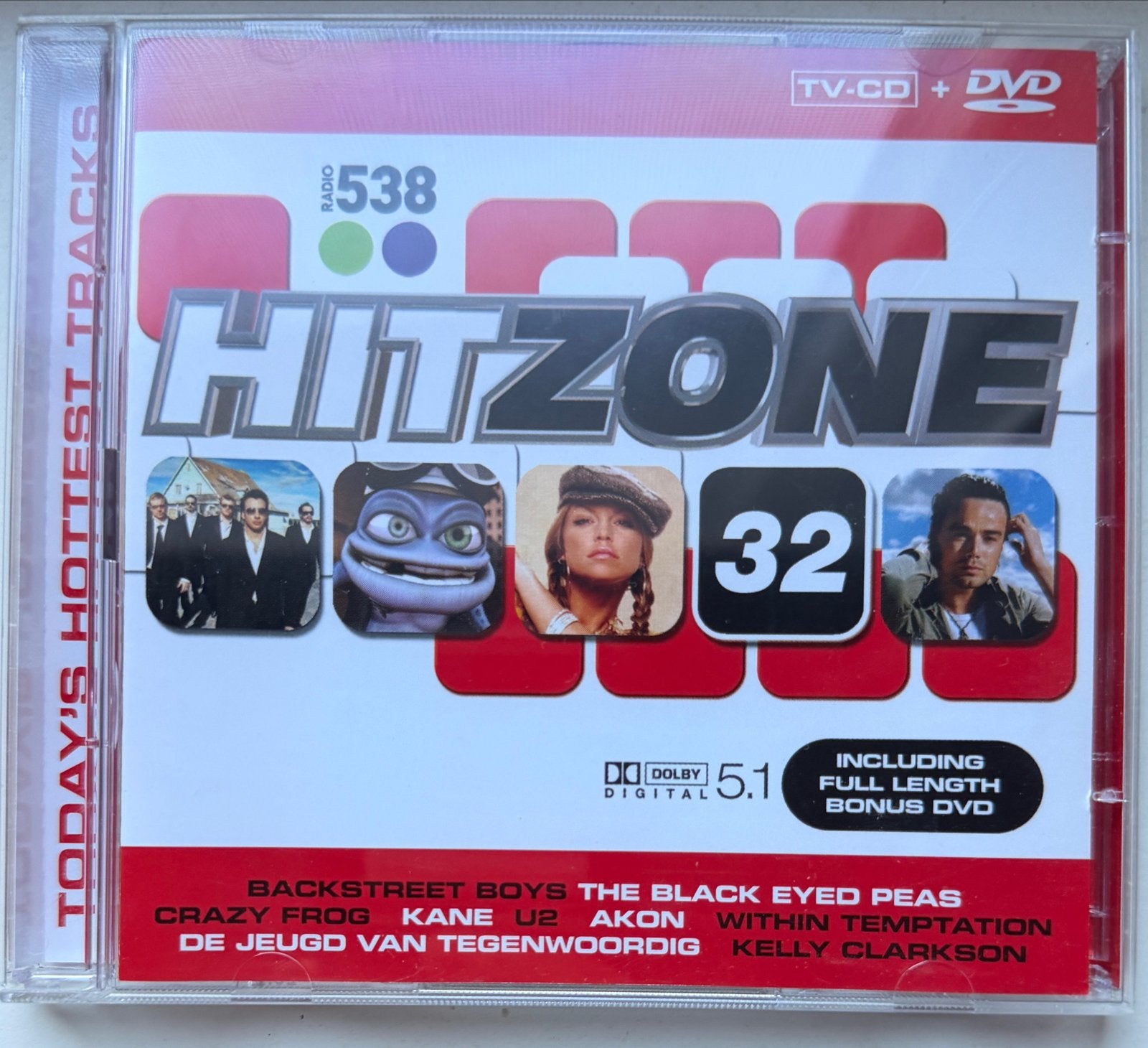 Radio 538 Hitzone 32 CD + DVD - Pop/Dance Hits, Gebruikt, Pop, Ophalen of Verzenden, Verzamelalbum