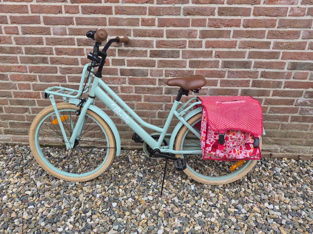 Liberty Beach Meisjesfiets 24 inch - Mintgroen, Ophalen, Terugtraprem, Liberty, Handrem