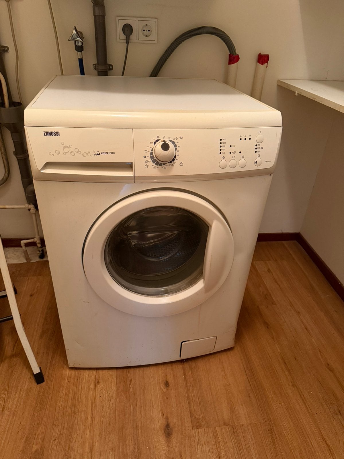 Zanussi wasmachine, Ophalen, 1200 tot 1600 toeren, Gebruikt, Voorlader