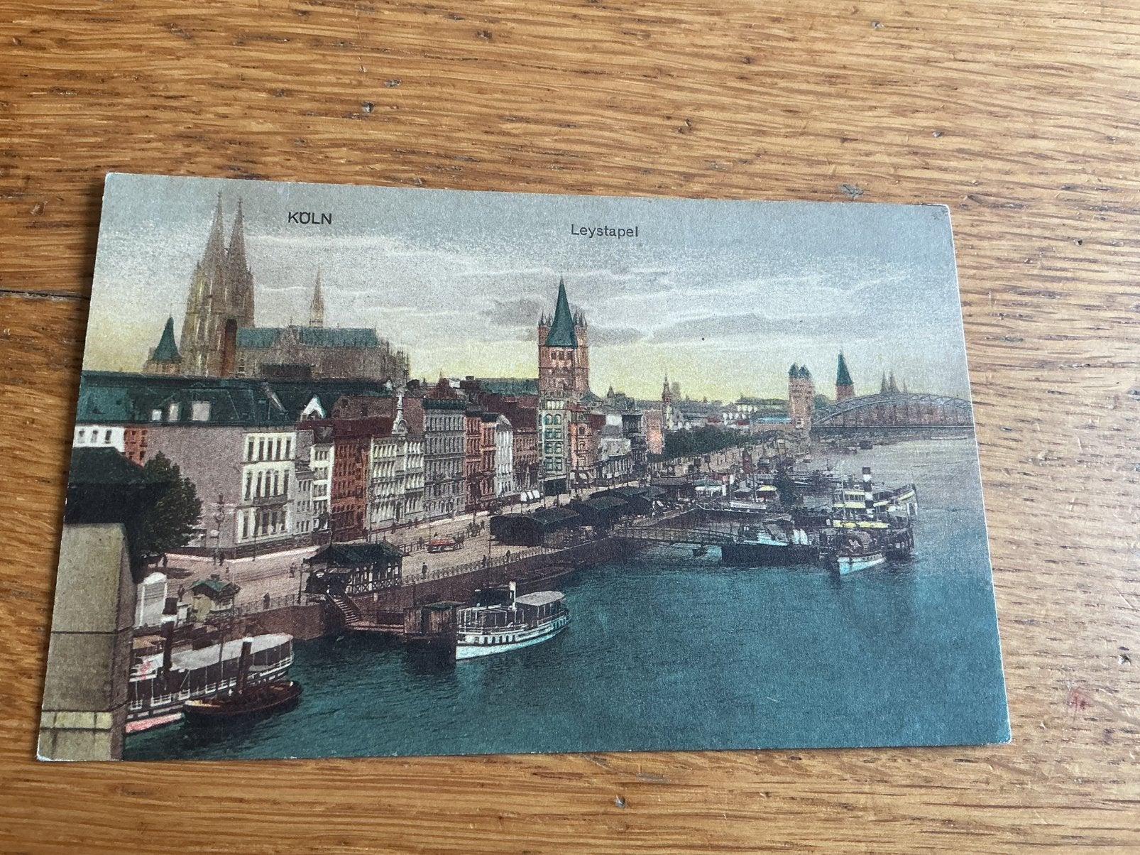 V341 Duitsland Keulen kade, Ophalen of Verzenden, Voor 1920, Duitsland