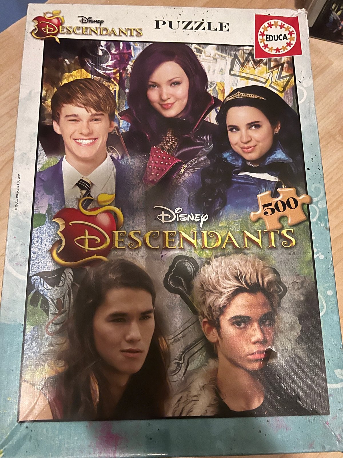 Disney Descendants Puzzel 500 stukjes Educa, Ophalen, 500 t/m 1500 stukjes, Gebruikt, Legpuzzel