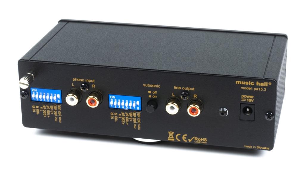 Music Hall PA 15.3 MM/MC phono preamplifier, Overige merken, ., Music Hall, Nieuw