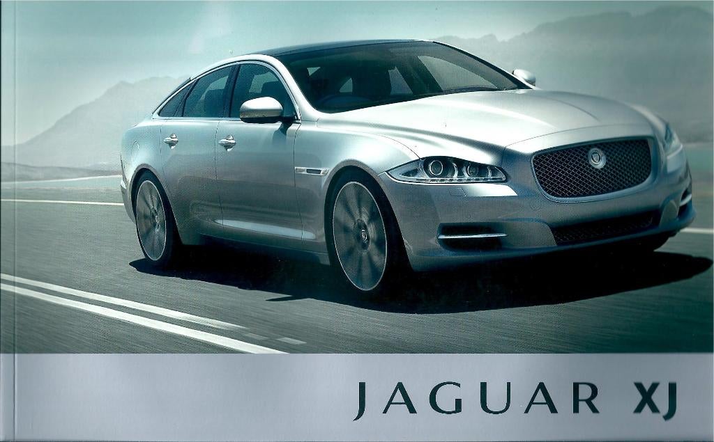 Brochure Jaguar XJ serie 2011, Ophalen of Verzenden, Gelezen, Overige merken