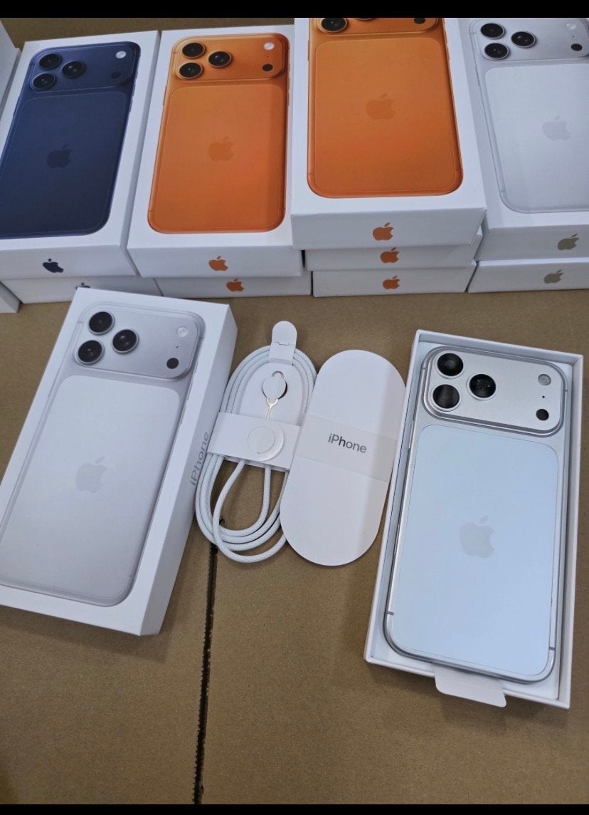 Nieuwe iPhone 17 Pro Max - Diverse kleuren, 1TB opslag, Telecommunicatie, Ophalen, Blauw, Zonder simlock, Zonder abonnement