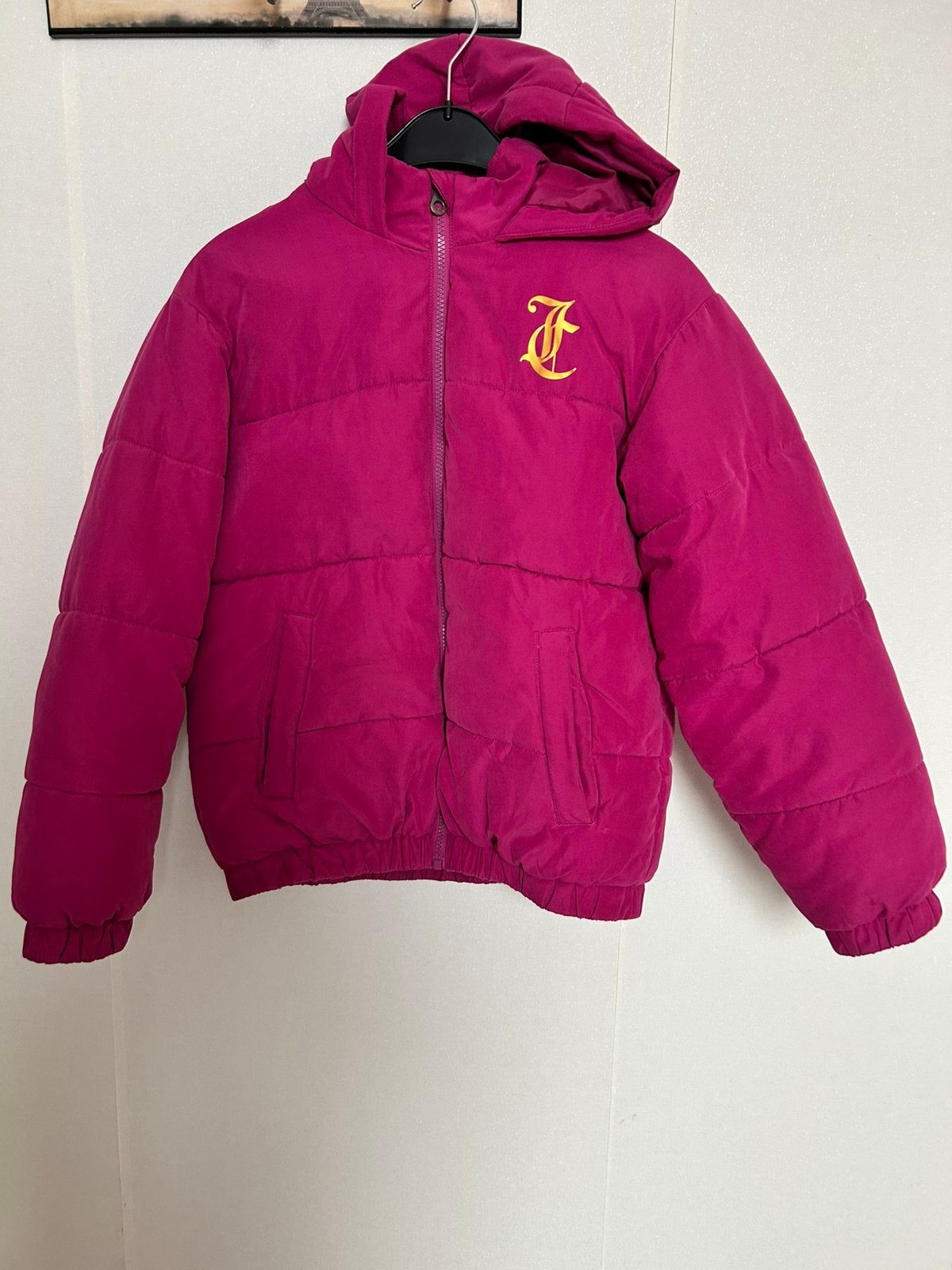 Juicy Couture Pufferjack Maat 12/13 152, Ophalen of Verzenden, Gebruikt, Meisje, Jas