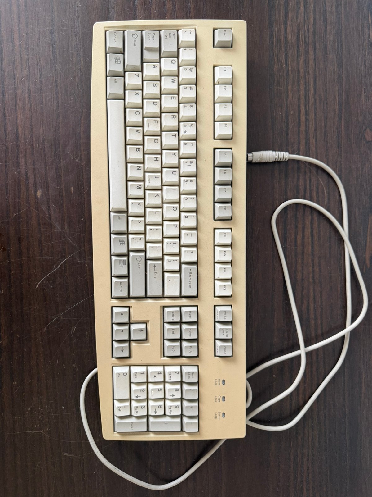 Cherry G81-3000 vintage toetsenbord, Computers en Software, Toetsenborden, Zo goed als nieuw, Ophalen