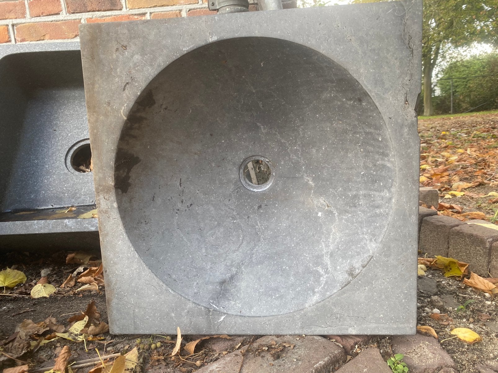 Wasbak, Ophalen, Zo goed als nieuw, Steen, Wastafel
