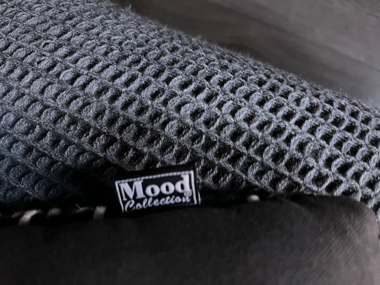 Mood Collection Kussenhoes - Zwart/Wit Patroon, Ophalen, Overige merken, Zwart, Met print