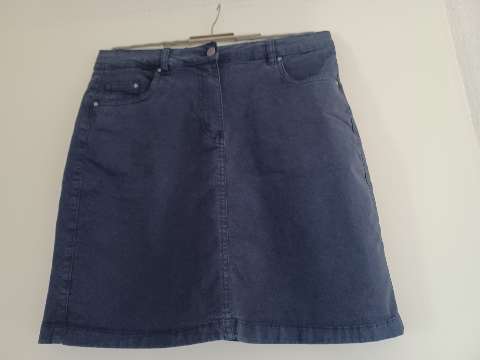 Donker blauw rokje mt 42, Kleding | Dames, Blauw, Maat 42/44 (L), Ophalen of Verzenden, Zo goed als nieuw
