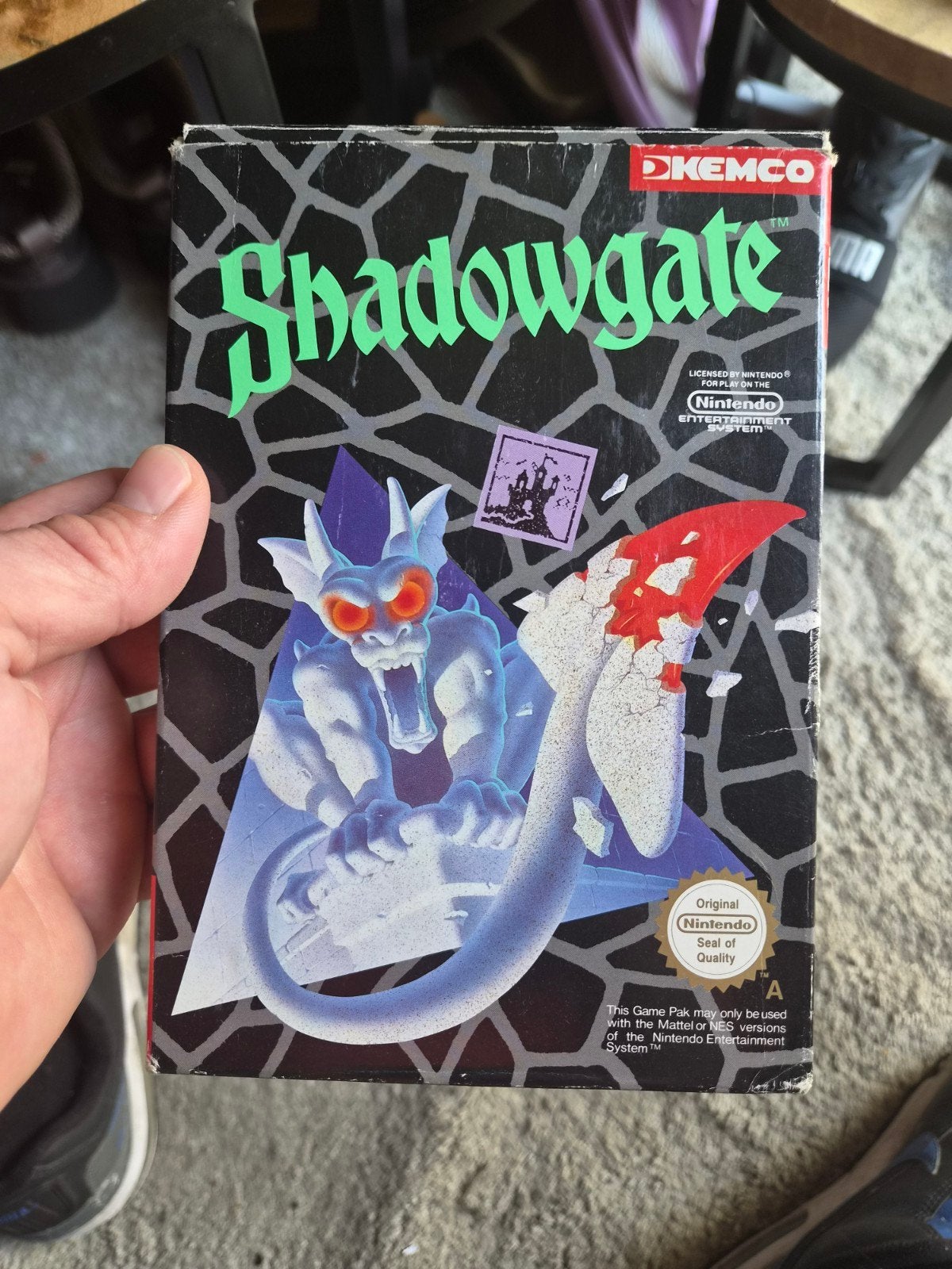 Shadowgate NES - Klassiek avontuur voor Nintendo, Gebruikt, 1 speler, Vanaf 7 jaar, Ophalen