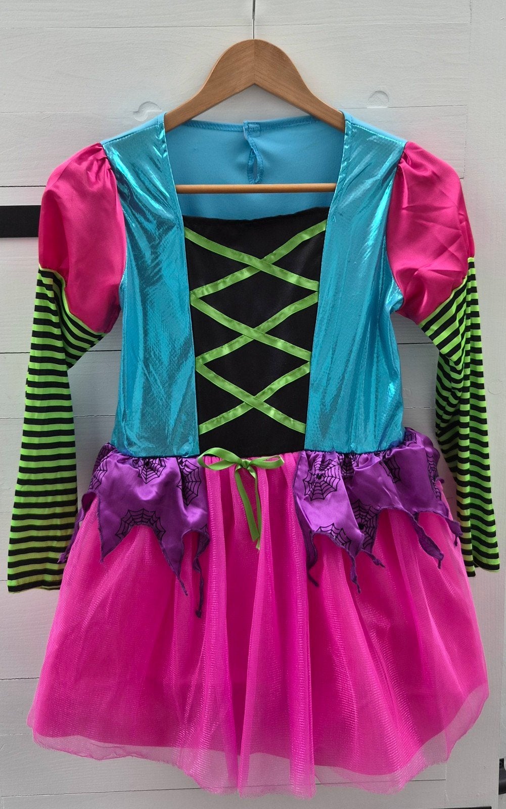 Als nieuw: Heksenjurk, maat 158, kleurrijk, roze, Widmann, Ophalen of Verzenden, Zo goed als nieuw, 158 t/m 164, Jongen of Meisje