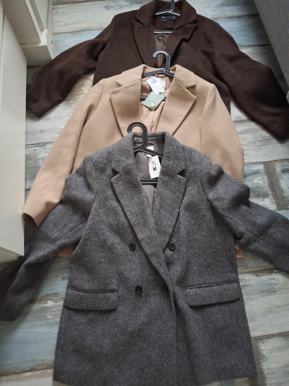 nieuwe wolmix blazers kaartjes er aan uitverkocht helemaal, Ophalen of Verzenden