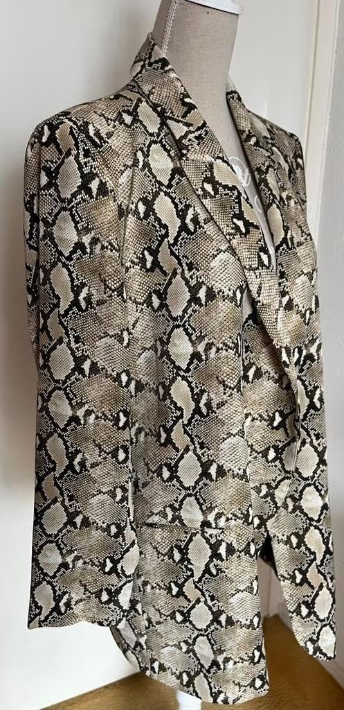 Zara slangenprint jasje maat 44[dmv], Overige kleuren, Maat 42/44 (L), Nieuw, Ophalen of Verzenden