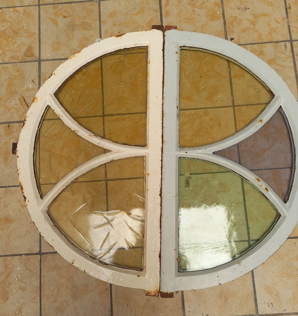 stalraam halfrond gietijzer, Ophalen, Gebruikt, Minder dan 80 cm, Minder dan 80 cm
