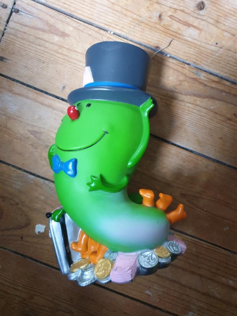 Rups Spaarpotje, Ophalen of Verzenden, Zo goed als nieuw, Kunststof, Dier