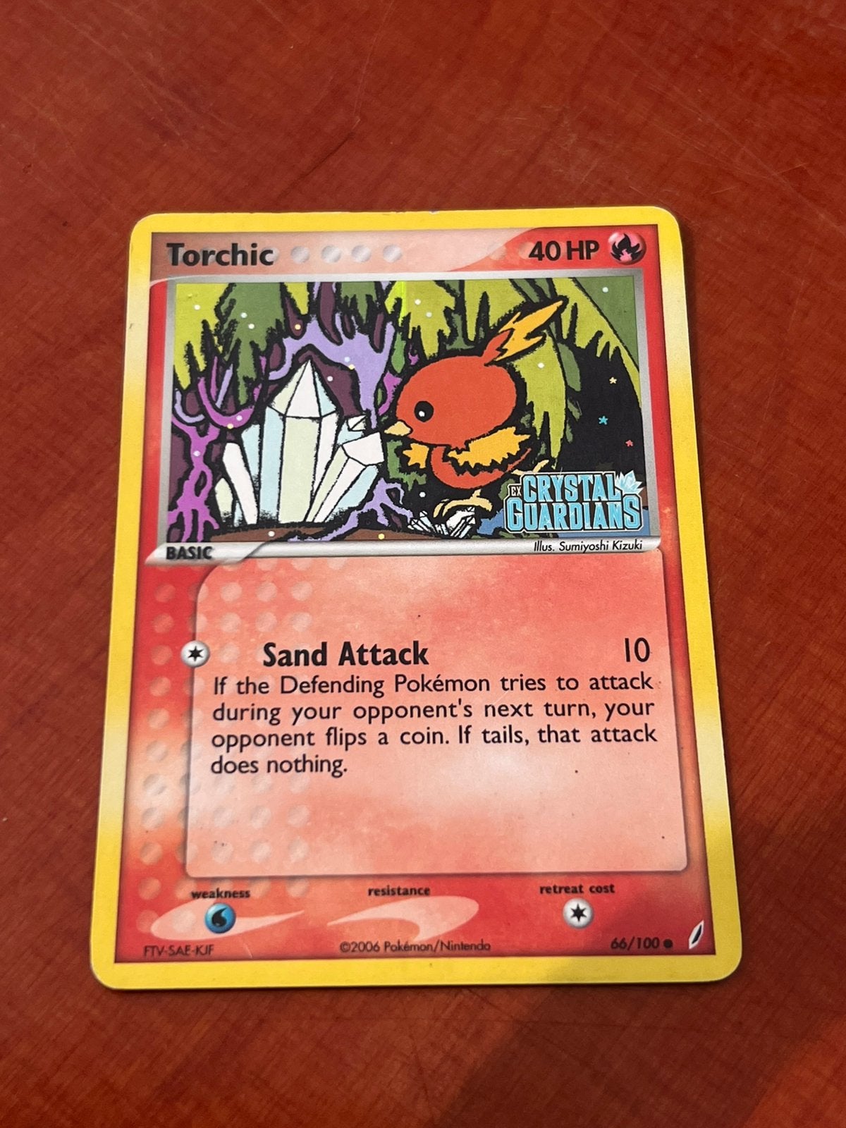 Torchic 66 100 stamped, Ophalen of Verzenden, Zo goed als nieuw