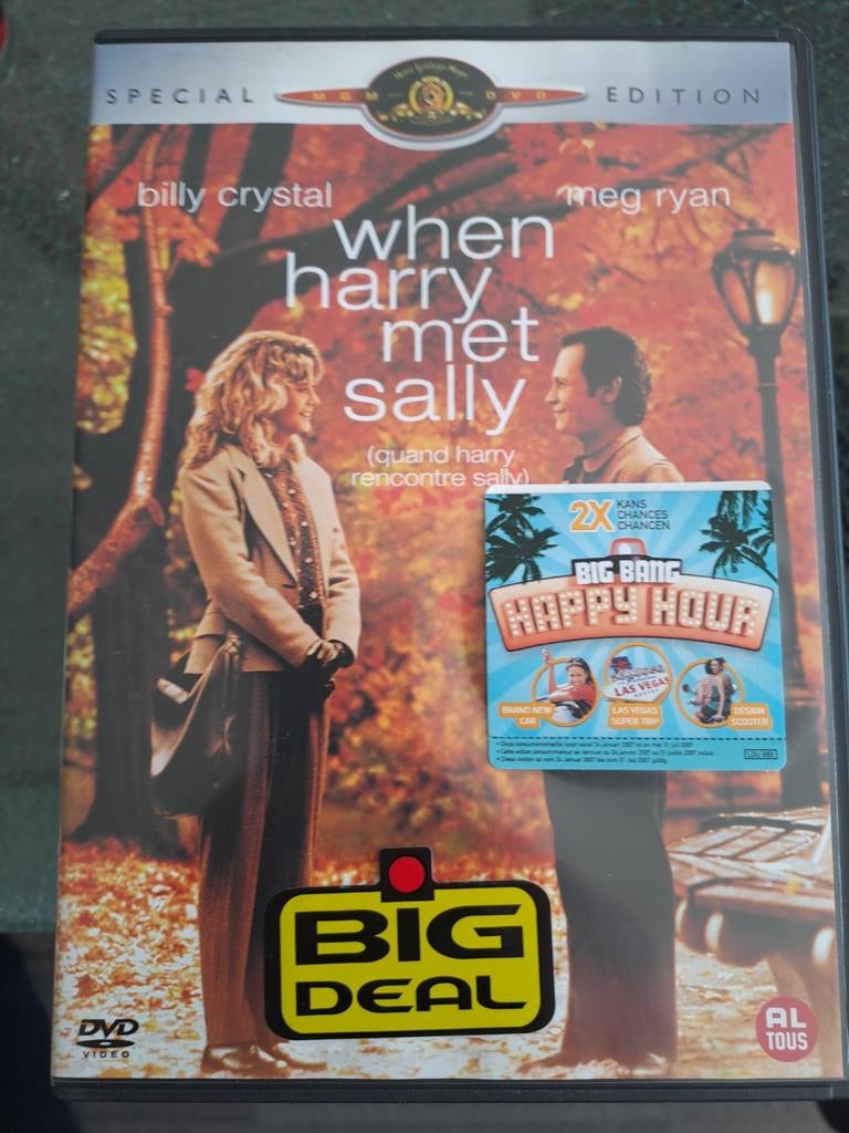 When Harry met Sally (dvd), Alle leeftijden, Ophalen of Verzenden, Zo goed als nieuw, Komedie