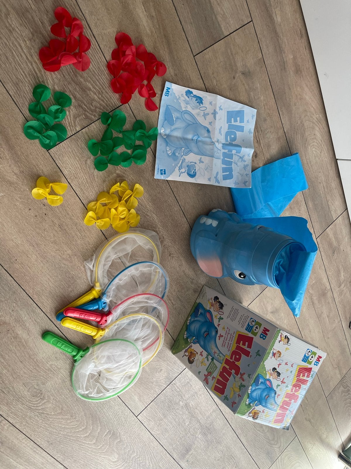 Elefun met extra veel vlinders en extra netje!, Vijf spelers of meer, Ophalen, Gebruikt
